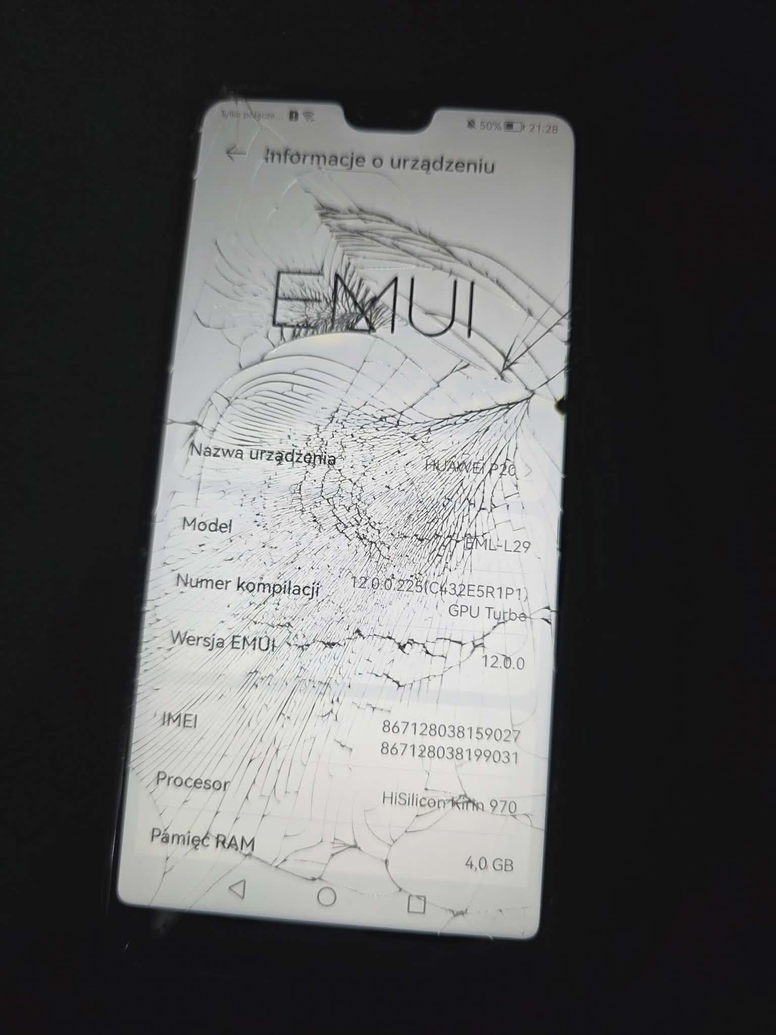 Smartfon Huawei P20 128GB